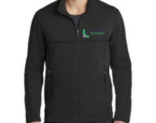 Jacket - Full Zip Lightweight Performance with Pockets in Deep Black